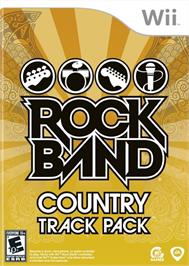 Box cover for Rock Band - Country Track Pack on the Nintendo Wii.